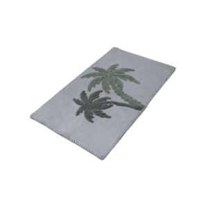 Table Tufted Bath Mat With Palm Trees