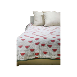 Jacquard Woven Fresh Watermelon Designed Blanket