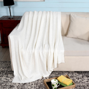 The Glacier Grace Knit Throw