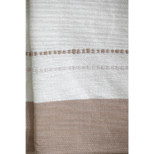 Hand Woven Textured Cotton Throw