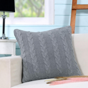 Grey Texture Cushion