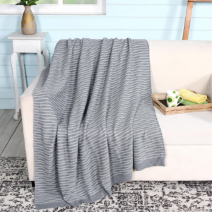 Waves of Warmth Knit Throw