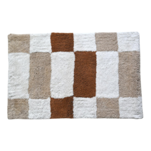 Chic Check Bath Mat