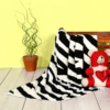 Zebra Pattern Baby Blanket