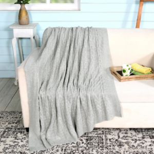 Heavenly Thread Knit Throw