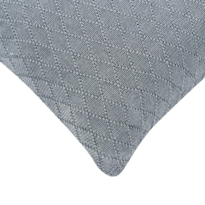 The Grey Knit Kisses Cushion Set of 2