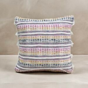 Multi Colour Hand Woven Cushion Set of 2