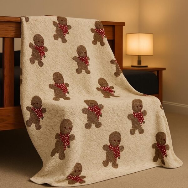 Frosted Friend Knit Throw