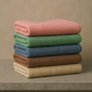 Pack of 5 Regular Cotton Bath Towel