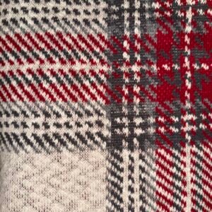 Chesterfield Check Knit Throw