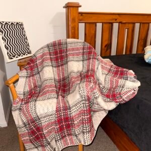 Chesterfield Check Knit Throw