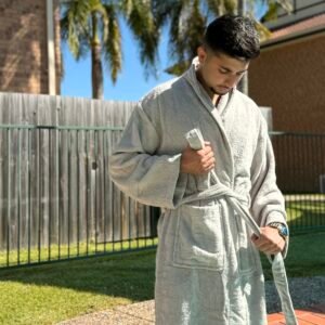 Unisex Free Size Bath Robe