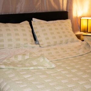 Bed Sheet Cream Design