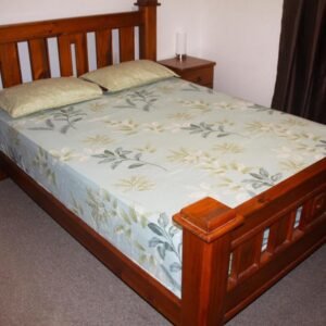 Bed sheet Cream Flowers